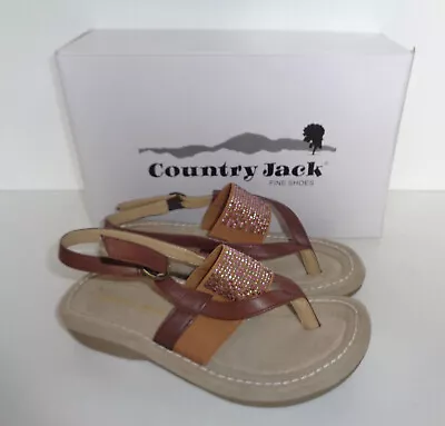 Ladies Womens Brown Wedged Mules Sandals Leather Shoes New RRP £46 UK Size 4 • £15.98