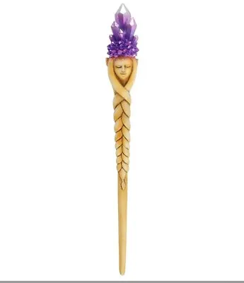 Purple Crystal Goddess Wand • £9.99