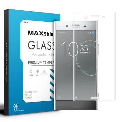 $8.85 • Buy Curved Full Cover Tempered Glass Screen Protector For Sony Xperia XZ2 XZ Premium