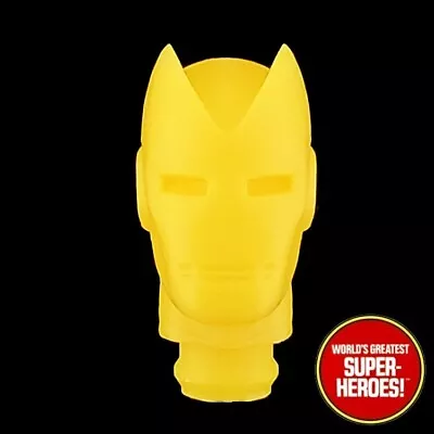 Mego Iron Man Horned Helmet Custom Yellow Head 3D Printed For WGSH 8” Figure • $19.99