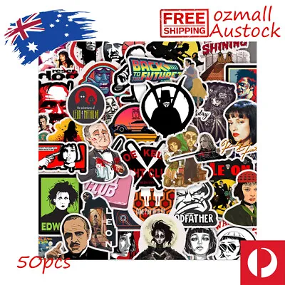 50pcs Classic Movie(1) Vinyl Decal Kid Stickers Laptop Phone Luggage Car Bottles • $4.99