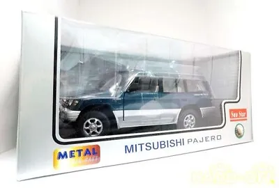 Sun Star Mitsubishi Pajero 1/18 Diecast Model Mini Metal Car With Box Used • $94.57