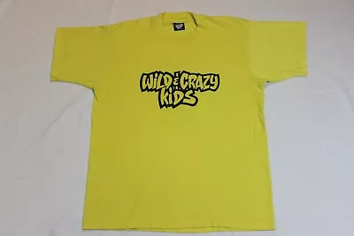 Adult Large Original Vtg 90s WILD & CRAZY KIDS Nickelodeon T-Shirt Single Stitch • $149.95