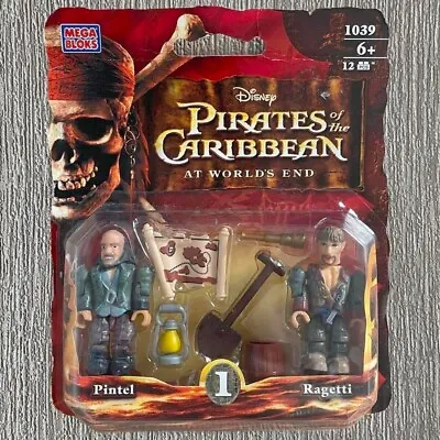Pirates Of The Caribbean At Worlds End | Mega Bloks| Pintel & Ragetti Set 1 |NEW • £24