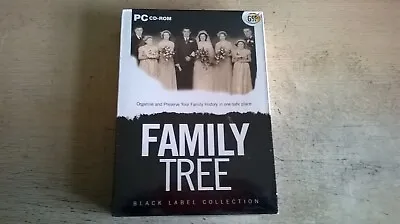 Family Tree - Pc Organise & Preserve Your Family History Software - New & Sealed • £4.99