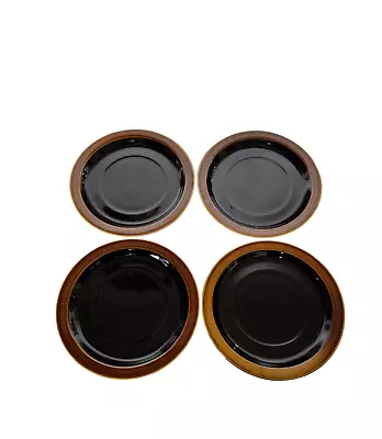 HORNSEA POTTERY Bronte 4 Side Plates 6.5  Brown • £12.99