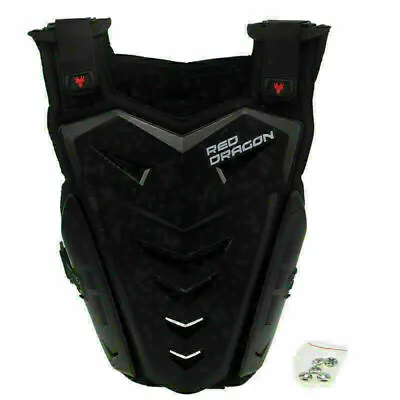 Chest Protector Roost Guard MX Moto Off-Road ATV Black S-XXXL/ Retro Goggles • $33.19