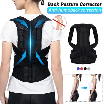 Medical Scoliosis Posture Corrector Spine Back Support Shoulder Back Stretcher • $18.90