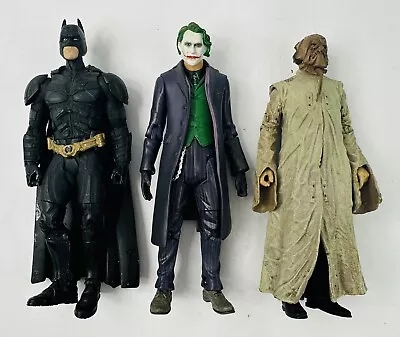 $49.50 • Buy 2008 DC Batman The Dark Knight Movie Action Figures - Batman, Joker & Scarecrow