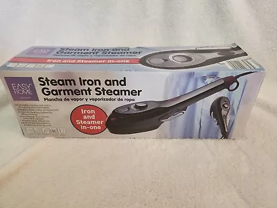 Easy Home Steam Iron And Garment Steamer Iron Steamer In One New • $32.99