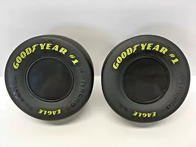 $9.89 • Buy NEW (2 PACK) Goodyear Eagle Tires NASCAR Racing Slick Race Tire Rubber 3.5 