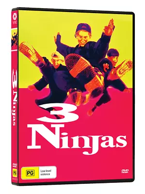 BRAND NEW 3 Ninjas (DVD 1992) R4 Movie Michael Treanor • $24.95