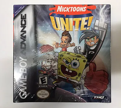 Nicktoons Unite Nintendo Gameboy Advance NEW Sealed • £17.95