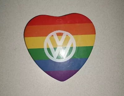 VW Volkswagen 2.25  Heart Pride Pin New • $7