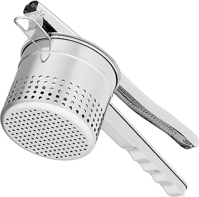 Potato Ricer Masher Large 15Oz Heavy Duty Stainless Steel Ergonomic Handle • $23.99