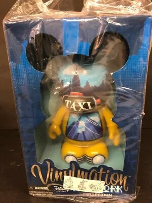 Disney Vinylmation New York City NYC 9  Times Square Yellow Hey Taxi Mickey *NEW • $57