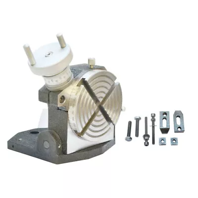 Heavy Duty 4  Rotary Table With Tilting Base Horizontal & Vertical Milling • $204.99