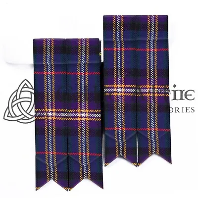 MASONIC Flashes - Tartan Kilt Flashes Hose Sock Garter Highlandwear Kilt Flasher • $12