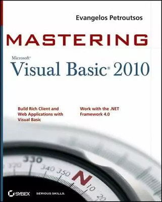 Mastering Microsoft Visual Basic 2010 By Petroutsos Evangelos • $6.24