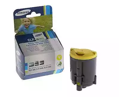 Genuine Samsung Yellow Cartridge Clp Y300a Clx 2160 2160n 3160 3160fng Fast Post • £4.62