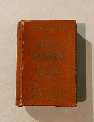 Vintage Waddingtons LEXICON Card Game 1933. Book Shaoed • £8