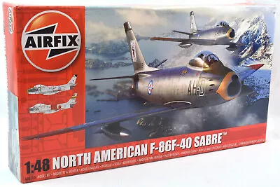 Airfix North American F-86F-40 Sabre 1:48 Scale Model Airplane Kit A08110 • $39.99