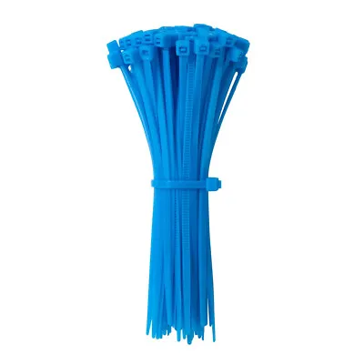 Coloured Cable Ties Nylon Zip Self Locking Tie Length 100mm-200mm-Best Quality • $2.34