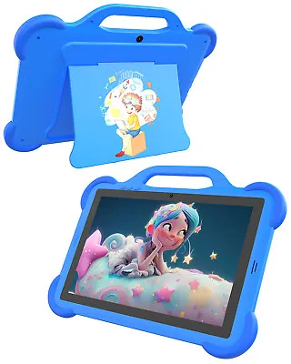10.1  Kids Tablet Android 13 HD 8+64GB Tablet Pad Quad-Core Netflix 512GB Expand • $109.96