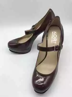 Pre-Owned Michael Kors Brown Size 11 Mary Jane Heels • $23.19