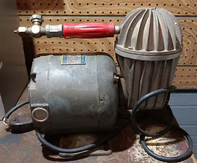 Vintage Small Paasche Airbrush Silent Diaphragm Air Compressor • $64.95