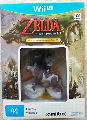 New The Legend Of Zelda Twilight Princess Limited Edition Amiibo Bundle Wii U  • $200