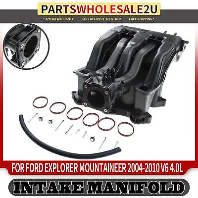 $167.99 • Buy Upper Plastic Intake Manifold For Ford Explorer Sport Trac Mountaineer V6 4.0L