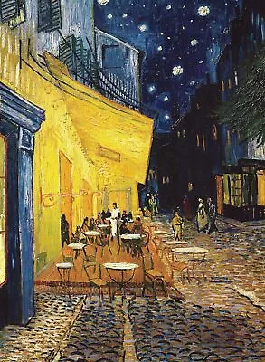 Cafe Terrace At Night Poster By Vincent Van Gogh - 1881 - Fine Art Print - The C • $20.39