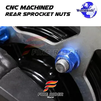 Blue Rear Sprocket Nuts M12 For Honda CB650F 18 19 20 • $30.67