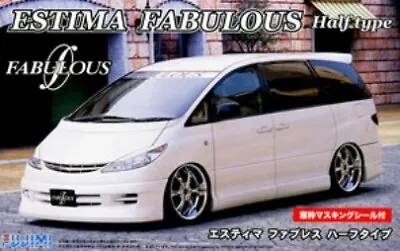 Fujimi Models 039060 1:24 Toyota Estima Fabulous Half Type Minivan Plastic Kit • $33.19