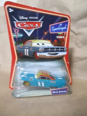 Mattel Disney Pixar CARS Supercharged Mario Andretti #11  1/55 Scale Diecast • $10.12