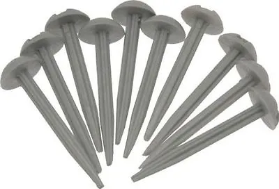 £5 • Buy Strong Plastic Ground Sheet/Tent Groundsheet Mat Pegs | Pack Of 10