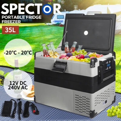 $379.99 • Buy Spector 35L Camping Fridge Freezer Portable Fridges Car Cooler 12/24/240V