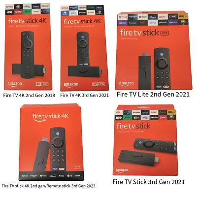 Amazon Fire Stick Alexa Voice Remote All Models HD And 4K 2nd 3rd Generations • $91.97