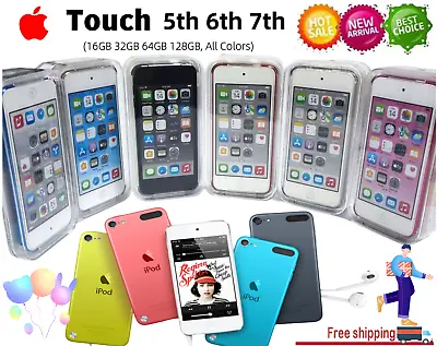 NEW Apple IPod Touch 5-6-7th Gen 16GB 32GB 64GB 128GB 256GB- SEALED - GIFTS • $102.88