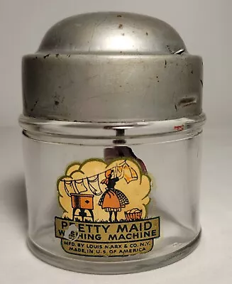Vintage 1930s Or 40s Marx Toys N.Y. Pretty Maid Washing Machine • $40