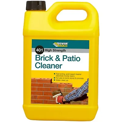 £11.10 • Buy 401 Brick & Patio Cleaner - 5ltr 