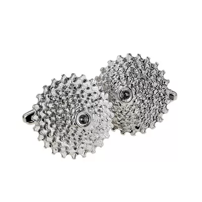 £9.99 • Buy Bicycle Gears Cufflinks Mountain, Racing Bike Cufflinks In A Box - X2AJ992