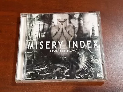 Music CD Misery Index - Overthrow 2001 • $26.34