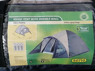 Igloo Tent With Double-wall For 3 People • £85