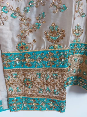 £20 • Buy Pakistani Wedding Shalwar Kameez Suit Khaadi Sana Safinaz