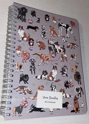 Vera Bradley Mini Notebook With Interior Pocket Dog Show #24361-16012 NWT • $17.50