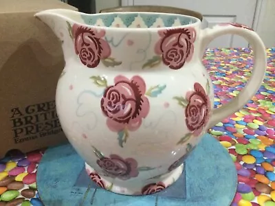 Emma Bridgewater Rose & Bee Personalised 3 Pint Jug X On Base Best Boxed • $221.07