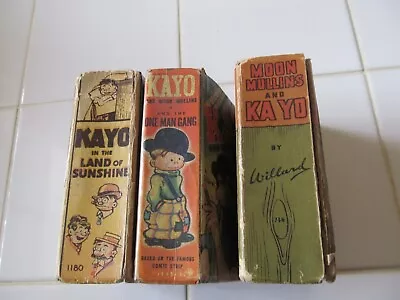 3 Vintage BIG LITTLE BOOK: KAYO MOON MULLINS RELATED • $35