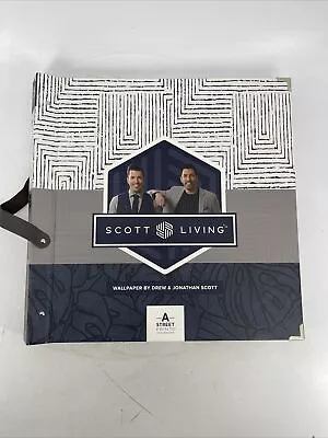 RARE A Street Prints Drew & Jonathan Scott Living Wallpaper Sample Book • $71.99